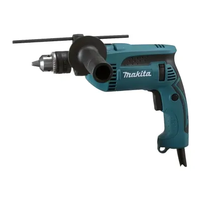 Дрель ударная Makita HP1640K 680Вт патрон:кулачковый реверс (кейс в комплекте)