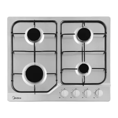 Поверхность газовая Midea MG640X нержавеющая сталь