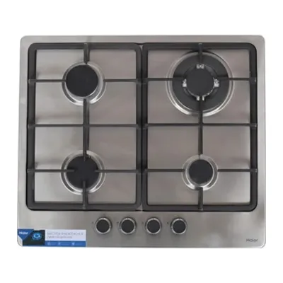 Поверхность газовая Haier HHX-M64CWX нержавеющая сталь (эмаль)