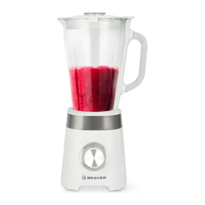 Блендер стационарный Brayer BR1206 белый (800w/1,75л/4 ножа из нержавеющей стали/импульс/колка льда)