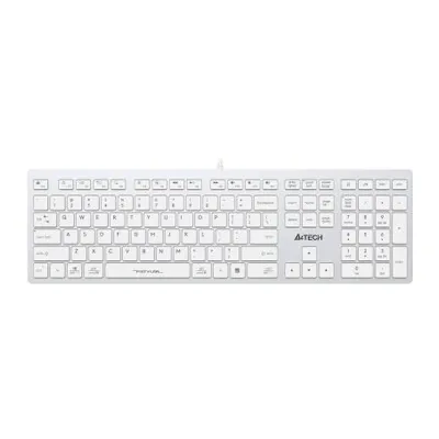 Клавиатура A4Tech Fstyler FX50 белый USB slim Multimedia (FX50 WHITE)