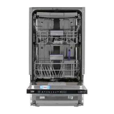 Встраиваемая посудомоечная машина 45см Beko BDIS38120A белый (11 компл, 3 корз, инвертор, луч)