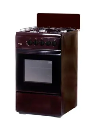 Плита газовая ЛАДА NOVA RG 24043 B коричневый (щиток, полный г/контр)