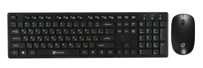 Клавиатура и мышь Oklick 240 M Multimedia Keyboard Black USB