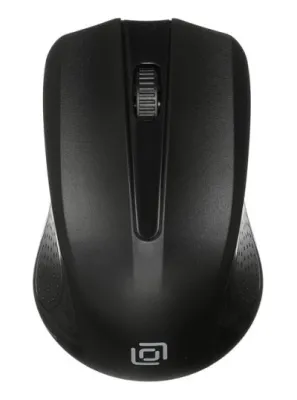 Мышь OKLICK 485MW черный оптическая (1200dpi) беспроводная USB