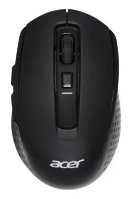 Мышь ACER OMR070 черный оптическая (1600dpi) беспроводная BT/Radio USB для ноутбука (6but) (ZL.MCEEE.00D)