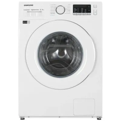 Стиральная машина фронтальная SAMSUNG WW80AGAS21TELP белый (8кг, пар, EcoBubble)