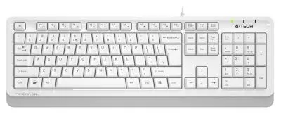 Клавиатура A4Tech Fstyler FKS10 белый/серый USB (FKS10 WHITE)