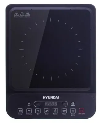 Плита  настольная индукционная HYUNDAI HYC-0101 черный (1-конф)