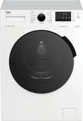 Стиральная машина фронтальная Beko WSPE6H612W белый/черный (пар, инвертор)