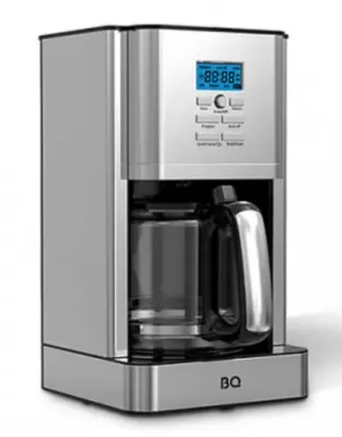 Кофеварка капельная BQ CM1004 черный-стальной