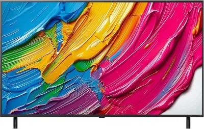 Телевизор LED LG 55QNED80A6A.ARUG 4K QNED Smart (WebOS) черный графит