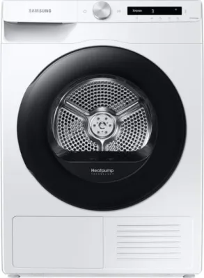 Сушильная машина SAMSUNG DV90T5240AW/LP белый/черный (9 кг, тепл.насос, WiFi)