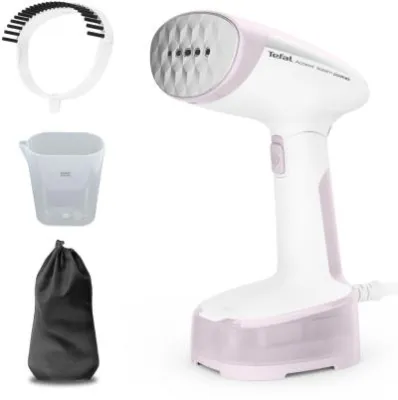 Отпариватель ручной TEFAL DT3050E1 1300Вт белый/розовый