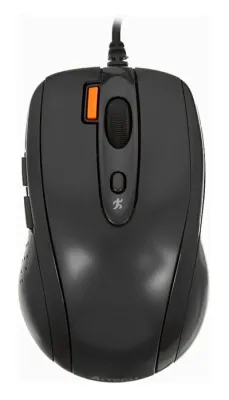 Мышь A4 V-Track Padless N-70FX черный оптическая (1600dpi) USB для ноутбука