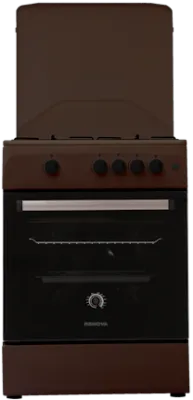 Плита газовая RENOVA SG6G-BR коричневый (розжиг, подсвет.)