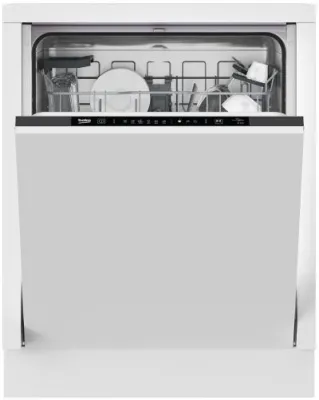Встраиваемая посудомоечная машина 60см BEKO BDIN16420 белый (14 компл, сенс, инвертор)