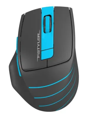 Мышь A4Tech Fstyler FG30S серый/синий оптическая (2000dpi) беспроводная USB (6but)
