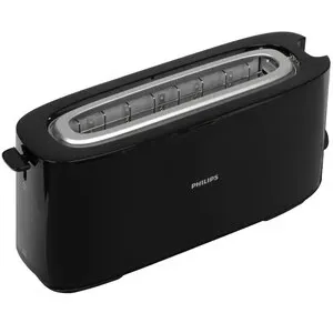 Тостер PHILIPS HD2590/90 чёрный  [1030w /1 длинная шахта],,,
