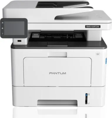МФУ лазерный PANTUM BM5100FDW A4 Duplex Net WiFi белый/черный