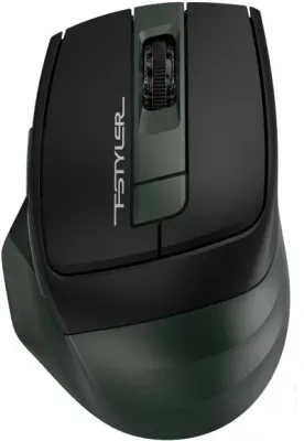 Мышь A4Tech Fstyler FB35 зеленый/черный оптическая (2000dpi) беспроводная BT/Radio USB (6but)