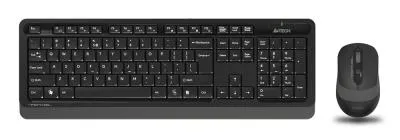 Клавиатура + мышь A4 Fstyler FG1010 клав:черный/серый мышь:черный/серый USB беспроводная Multimedia
