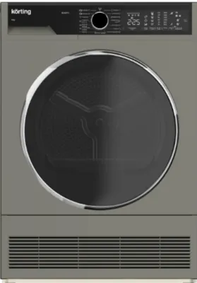 Сушильная машина KORTING KD 60L97 S серый/черный (10 кг, диспл)