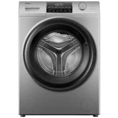 Стиральная машина фронтальная HAIER HW90-BP14959S серебро (пар,инвертор)