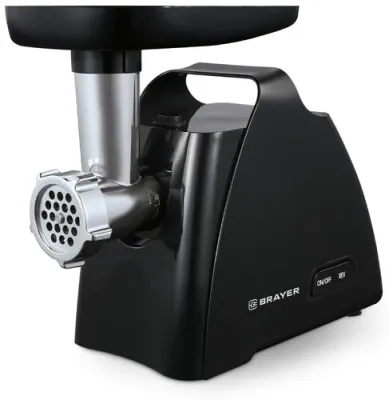 Мясорубка BRAYER BR1606  черный  (1800w /2кг)