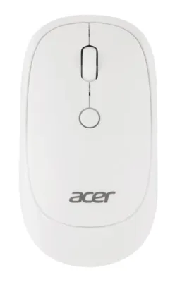Мышь Acer OMR138 белый оптическая (1600dpi) беспроводная USB (3but) (ZL.MCEEE.01L)