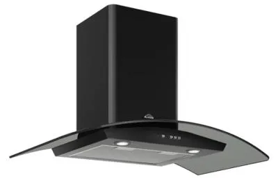 Вытяжка каминная без купола ELIKOR АМЕТИСТ 90П-650-К3Д черный/тонир