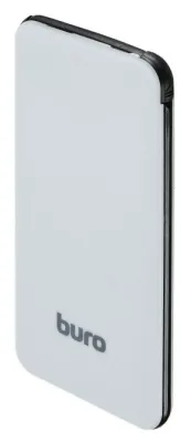 Мобильный аккумулятор BURO RCL-5000-BB Li-Pol 5000mAh 1A серый/черный 1xUSB