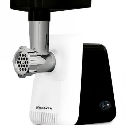 Мясорубка BRAYER BR1600 белый/черный  [1300w /1.5кг]
