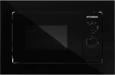 Встраиваемая микроволновая печь HYUNDAI HBW 2030 BG черный (20л.)