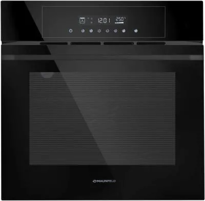 Духовой шкаф электрический MAUNFELD AEOD60103B2 чёрный стекло