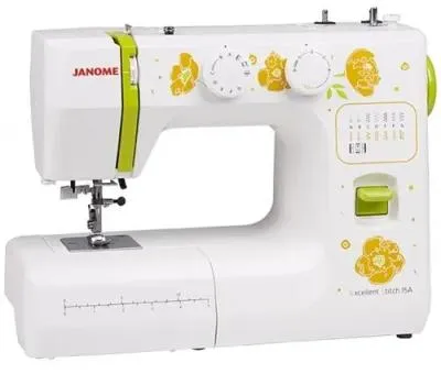 Швейная машина JANOME Excellent Stitch 15A белый