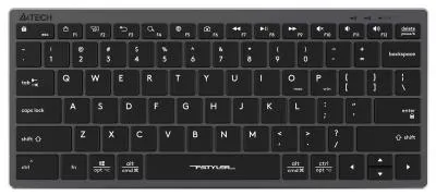 Клавиатура A4Tech Fstyler FX51 серый USB slim Multimedia (FX51 GREY)