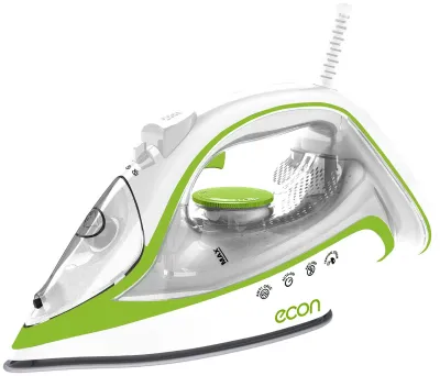 Утюг ECON ECO-BI3002 белый/салатовый
