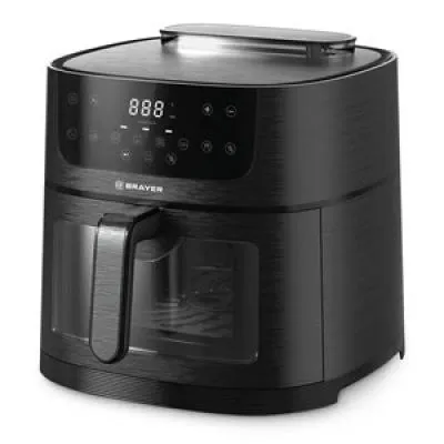 Аэрогриль BRAYER BR2042 черный (1800Вт /8л /8 программ)