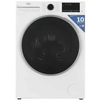 Стиральная машина фронтальная BEKO B3DFR57H23W белый(7,5/5 кг сушка, INV)