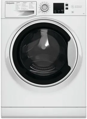 Стиральная машина фронтальная HOTPOINT NSS 6015 W RU белый/чёрный