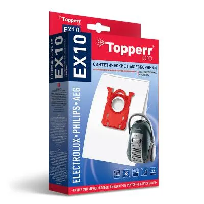 Пылесборник TOPPERR EX 10 (1404) синт. для Electrolux/Philips/Zanussi