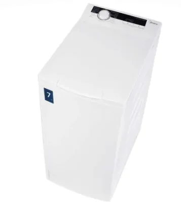 Стиральная машина вертикальная MIDEA MFE05W70/W-RU белый (7кг, инвертор) 