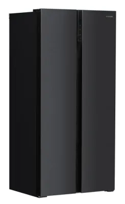 Холодильник HYUNDAI CS4505F черная сталь (SBS, FNF)