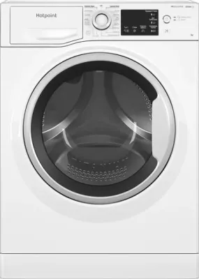 Стиральная машина фронтальная HOTPOINT NSB 7239 W VE RU белый/черный-хром (7 кг,пар, инвертор)