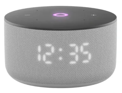 Умная колонка Яндекс Станция Мини 3 серый  (YNDX-00027GRY)