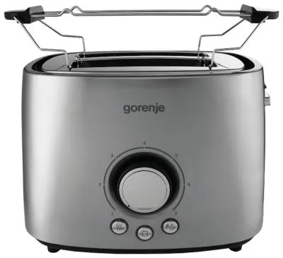 Тостер GORENJE T1000E серебристый/черный