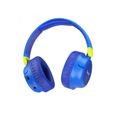 Наушники полноразмерные HOCO W43 Adventure, Bluetooth, 250 мАч, синий [6931474794642]