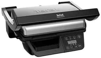 Электрогриль TEFAL GC740B30 нерж.сталь/черный