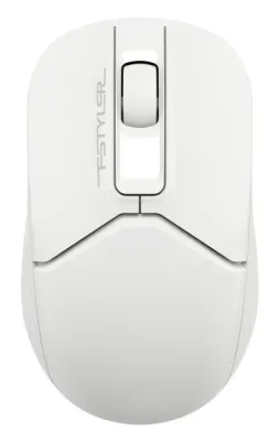 Мышь A4Tech Fstyler FG12 белый оптическая (1200dpi) беспроводная USB (3but)